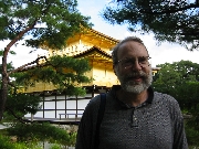 Neil at Golden Shrine, Kyoto